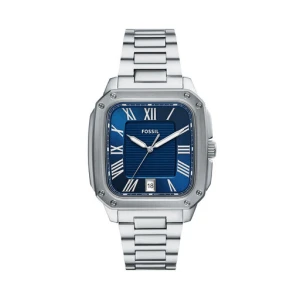 Zegarek Fossil Crosby FS6121 Srebrny