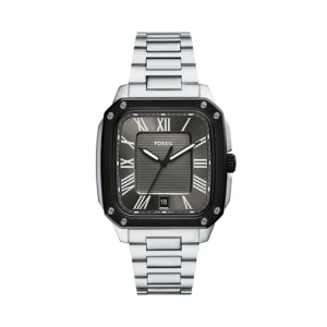 Zegarek Fossil Crosby FS6122 Srebrny