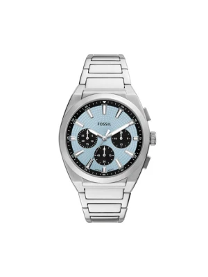 Zegarek Fossil Everett Chronograph FS6105 Srebrny