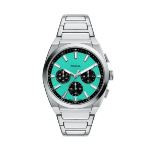 Zegarek Fossil Everett Chronograph FS6117 Srebrny