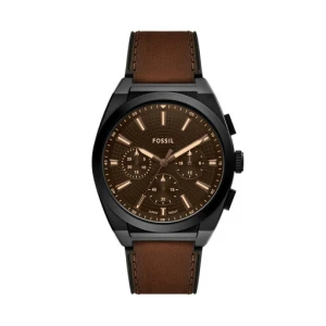Zegarek Fossil Everett FS6108 Brązowy