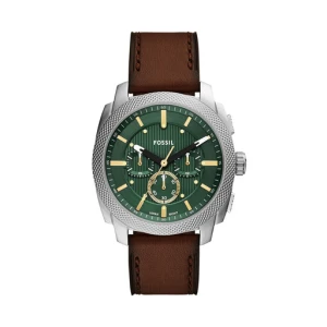 Zegarek Fossil Machine Chronograph FS6100 Brązowy