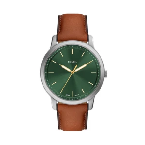 Zegarek Fossil Minimalist FS6094 Brązowy