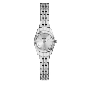 Zegarek Fossil Scarlette Mini Three-Hand ES5475 Srebrny