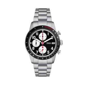 Zegarek Fossil Sport Tourer FS6045 Srebrny