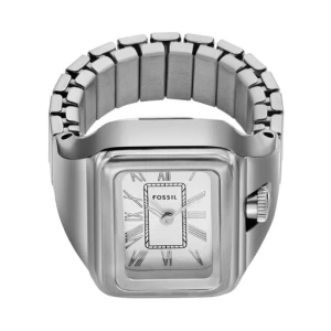 Zegarek Fossil Watch Ring ES5344 Srebrny