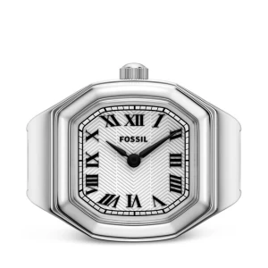 Zegarek Fossil Watch Ring ES5482 Srebrny