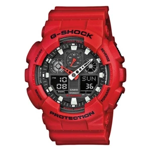 Zegarek G-Shock GA-100B-4AER Red/Red