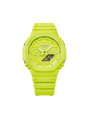 Zegarek G-Shock GA-2100-9A9ER Żółty