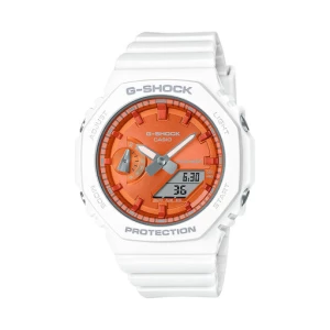 Zegarek G-Shock Sparkle of Winter GMA-S2100WS-7AER White/Orange