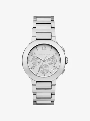 Zegarek Gramercy z dużą kopertą w srebrnym kolorze Michael Kors