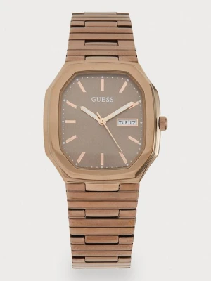 Zegarek Guess brązowy