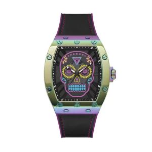 Zegarek Guess Day of The Dead Santa Muerte GW0506G2 Czarny