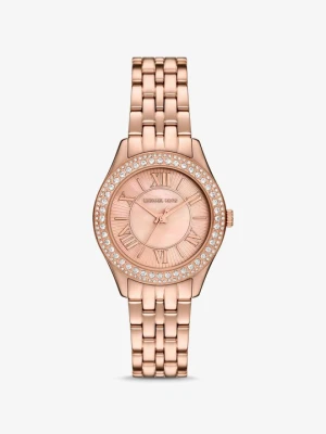 Zegarek Harlowe w stylu pavé w złotym kolorze Michael Kors