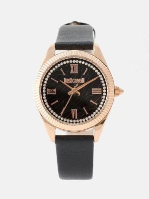 Zegarek Just Cavalli czarny