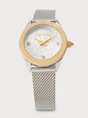Zegarek Just Cavalli srebrny