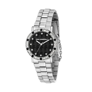 Zegarek KARL LAGERFELD R0553100502 Srebrny