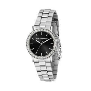 Zegarek KARL LAGERFELD R0553100507 Srebrny