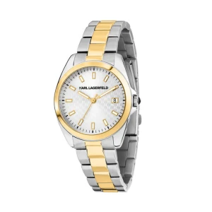 Zegarek KARL LAGERFELD R0553101507 Srebrny