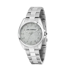 Zegarek KARL LAGERFELD R0553101509 Srebrny