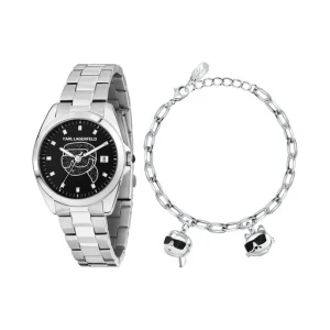 Zegarek KARL LAGERFELD R0553101516 Srebrny