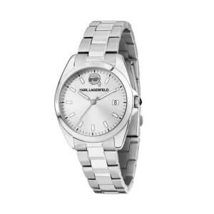 Zegarek KARL LAGERFELD R0553101517 Srebrny