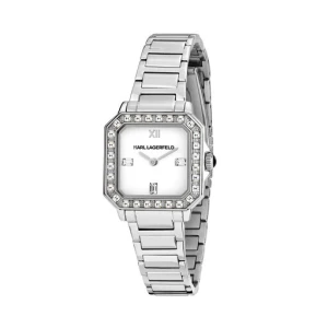 Zegarek KARL LAGERFELD R0553102503 Srebrny