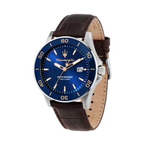 Zegarek Maserati Competizione Diver R8851100004 Brązowy