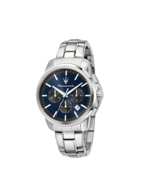 Zegarek Maserati Successo Chronograph R8873621051 Srebrny