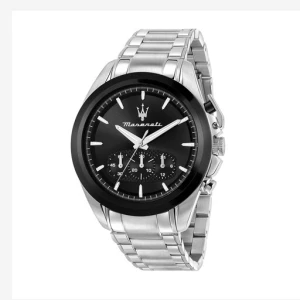 Zegarek Maserati Traguardo Chronograph R8873612066 Srebrny