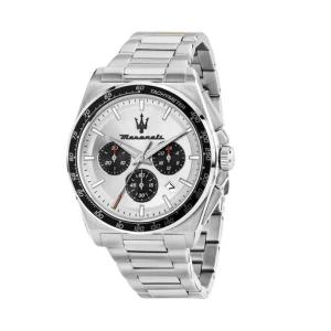Zegarek Maserati Velocitá Chronograph R8873652006 Srebrny
