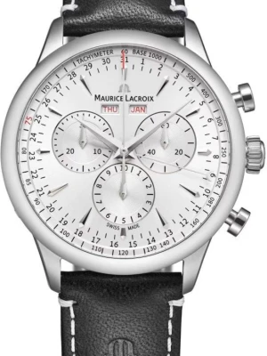 W.KRUK ZEGAREK MAURICE LACROIX 1975 QUARTZ CHRONOGRAPH CALENDAR LIMITED EDITION