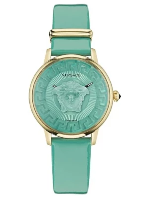 Zegarek Medusa Alchemy Zielono-Złoty Versace