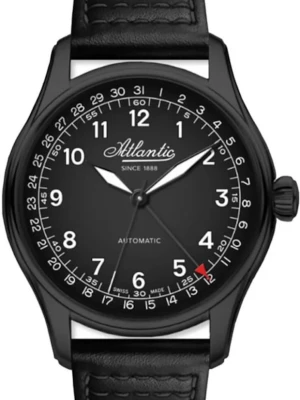 Zegarek Męski ATLANTIC Automatic Classic Sapphire Worldmaster 52782.46.63