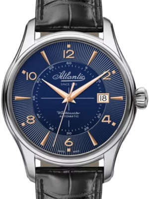 Zegarek Męski ATLANTIC Automatic Worldmaster 55750.41.55R