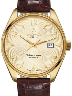 Zegarek Męski ATLANTIC Mechanical Worldmaster 51651.45.35G
