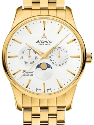 Zegarek Męski ATLANTIC Moon Phase Seaport 56555.45.21