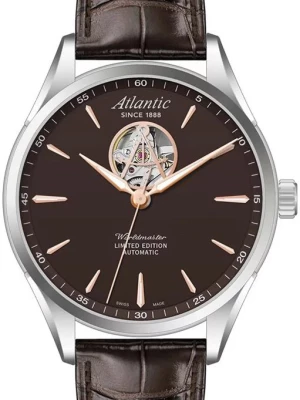 Zegarek Męski ATLANTIC Open Heart Limited Edition Worldmaster 52780.41.81R