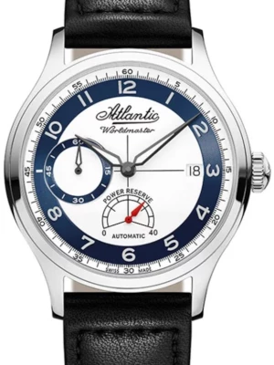 Zegarek Męski ATLANTIC Original Power Reserve Worldmaster 53782.41.13