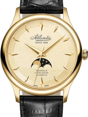 W.KRUK ZEGAREK ATLANTIC SEAGOLD MOONPHASE LIMITED EDITION