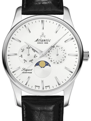 Zegarek Męski ATLANTIC Moonphase Seaport 56550.41.21