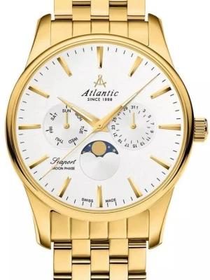 W.KRUK ZEGAREK ATLANTIC SEAPORT MOONPHASE
