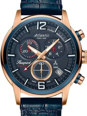 Zegarek Męski ATLANTIC Seasport Chronograph