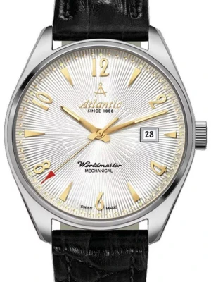 Zegarek Męski ATLANTIC Worldmaster Art Deco Mechanical