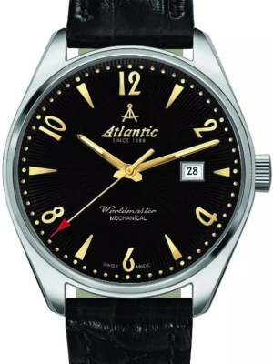 Zegarek Męski ATLANTIC Worldmaster Art Deco Mechanical