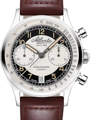 Zegarek Męski ATLANTIC Worldmaster Bicompax 52852.41.23