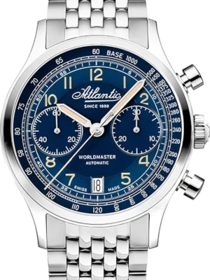 Zegarek Męski ATLANTIC Worldmaster Bicompax 52857.41.53