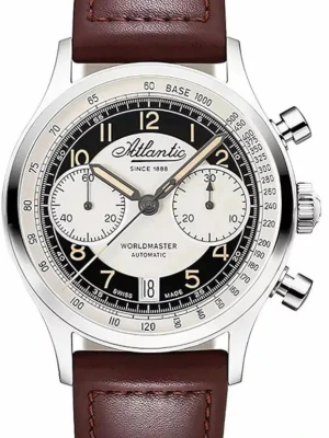 W.KRUK ZEGAREK ATLANTIC WORLDMASTER BICOMPAX AUTOMATIC