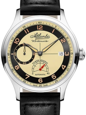 Zegarek Męski ATLANTIC Worldmaster Original Power Reserve Automatic
