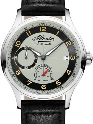 Zegarek Męski ATLANTIC Worldmaster Original Power Reserve Automatic